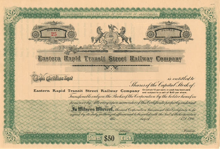 Eastern Rapid Transit Street Railway Co.